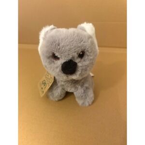 Eco Nation‎ Aurora Koala Plush New With Tag Stuffed Animal Toy Gray Soft Kids 5"